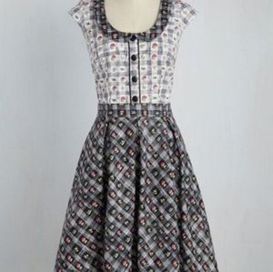 Retrolicious mushroom dress